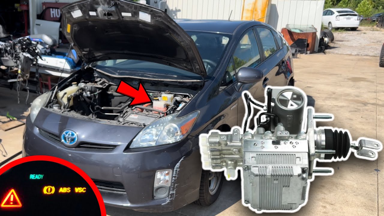 Как заменить привод тормоза на Prius 2010-2015 годов (самый простой способ)