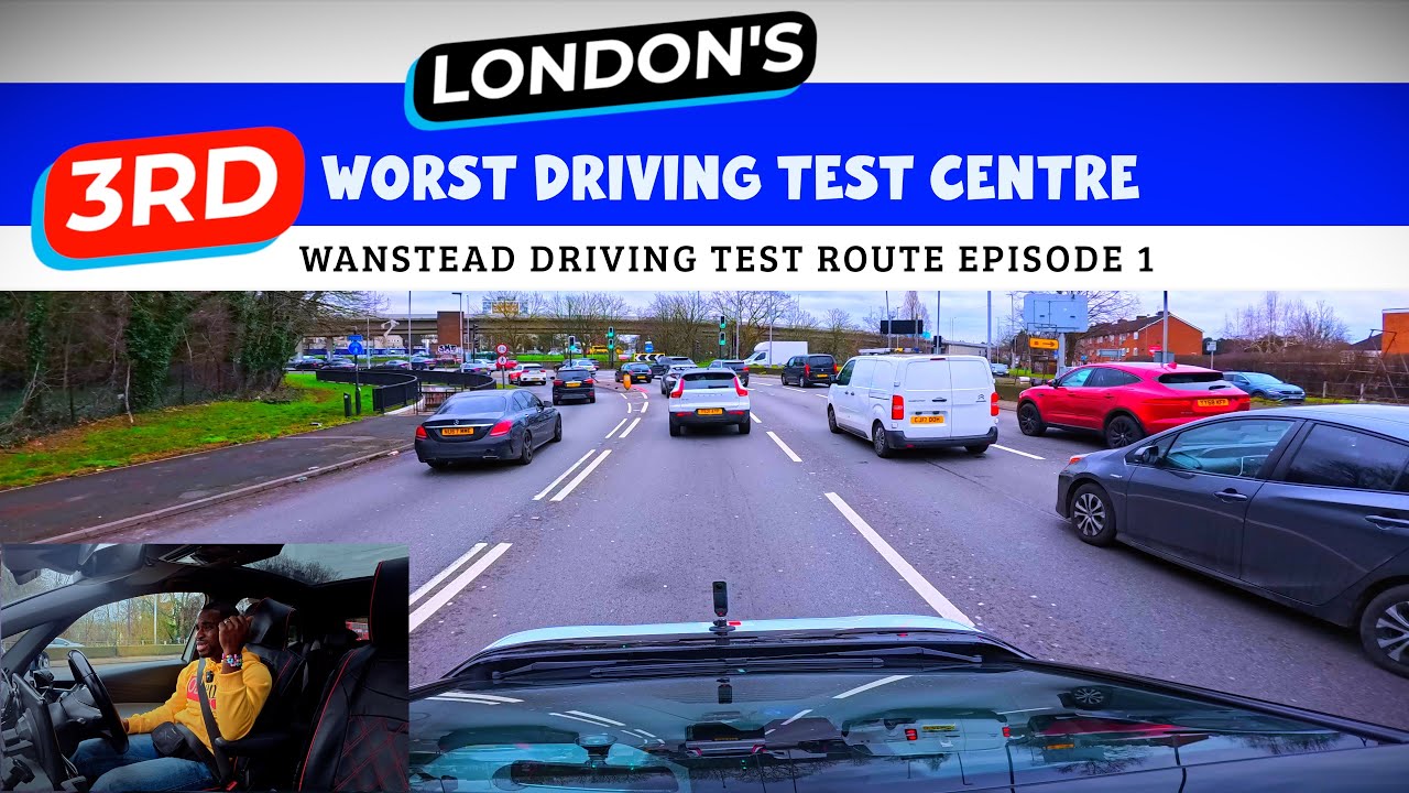 WANSTEAD DRIVING TEST ROUTE ||EP1 - 1ST FEB 2025 #DRIVINGTESTVIDEO #OJKENNY