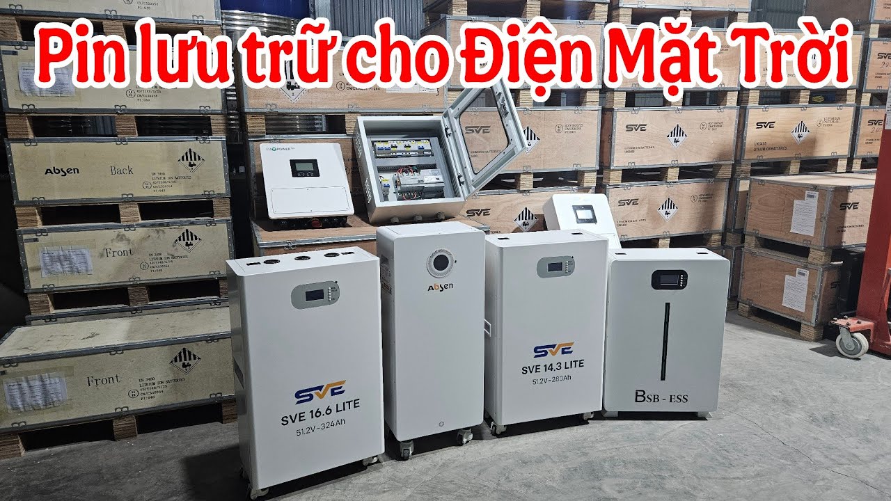 Cập nhật những dòng pin lưu trữ hiện có tại Sunmin Solar @LUXPOWERTEK @solarvietenergy 
