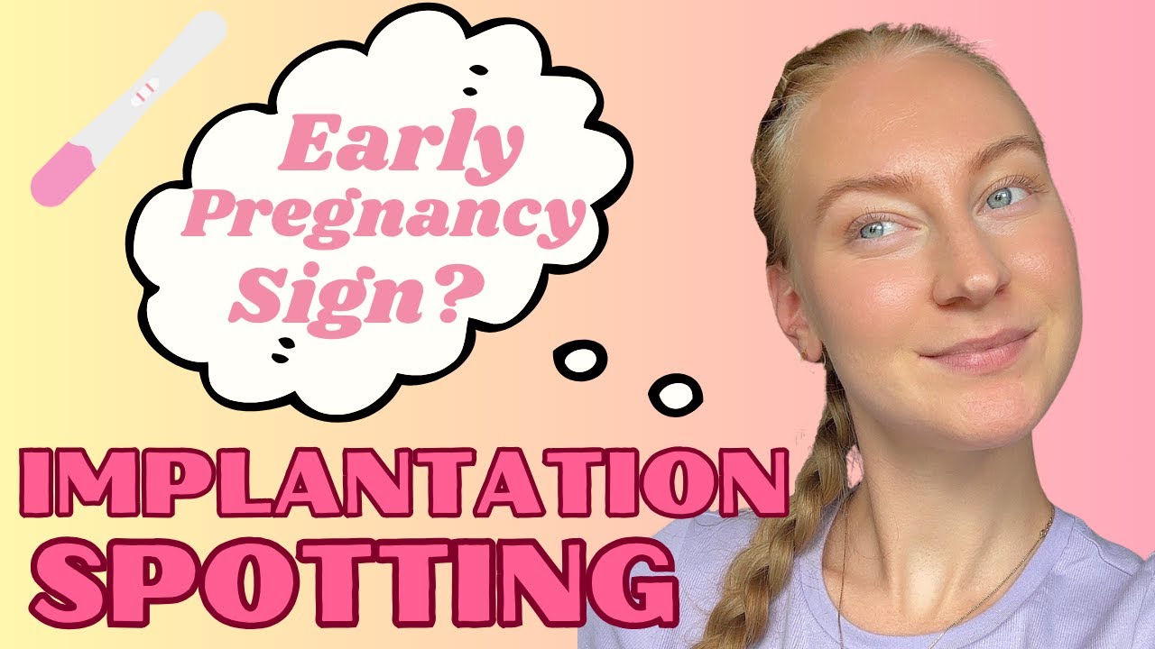 IMPLANTATION Bleeding vs PERIOD How to Tell the DIFFERENCE