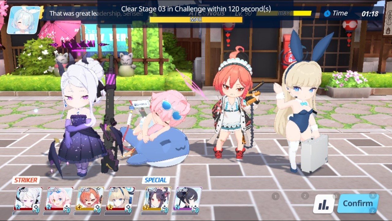 [Blue Archive] Get Hyped and March On! Challenge 3 in 120s