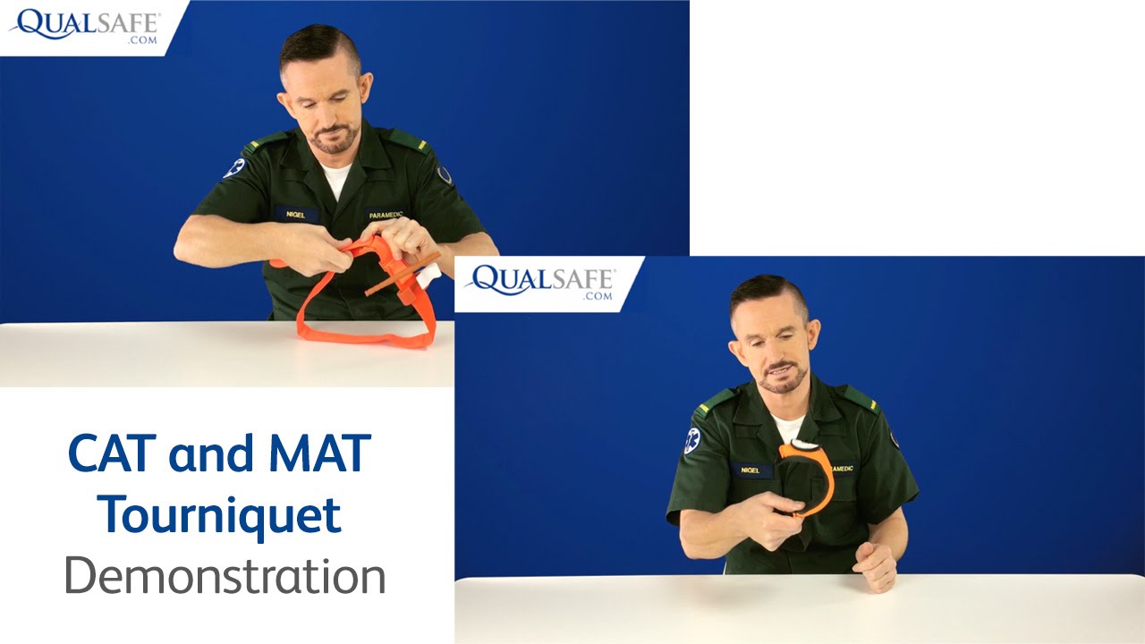 How to Apply a Manufactured Tourniquet - The CAT and MAT Tourniquet