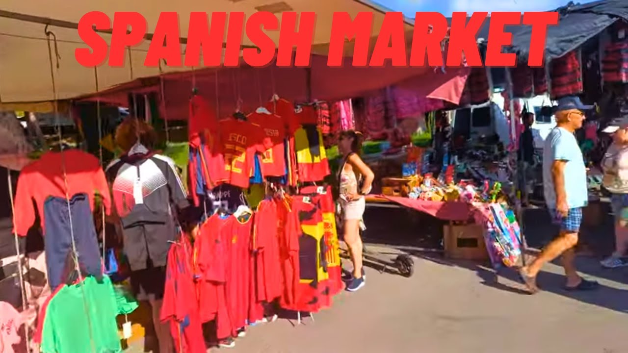 BENIDORM MARKET 4K TOUR