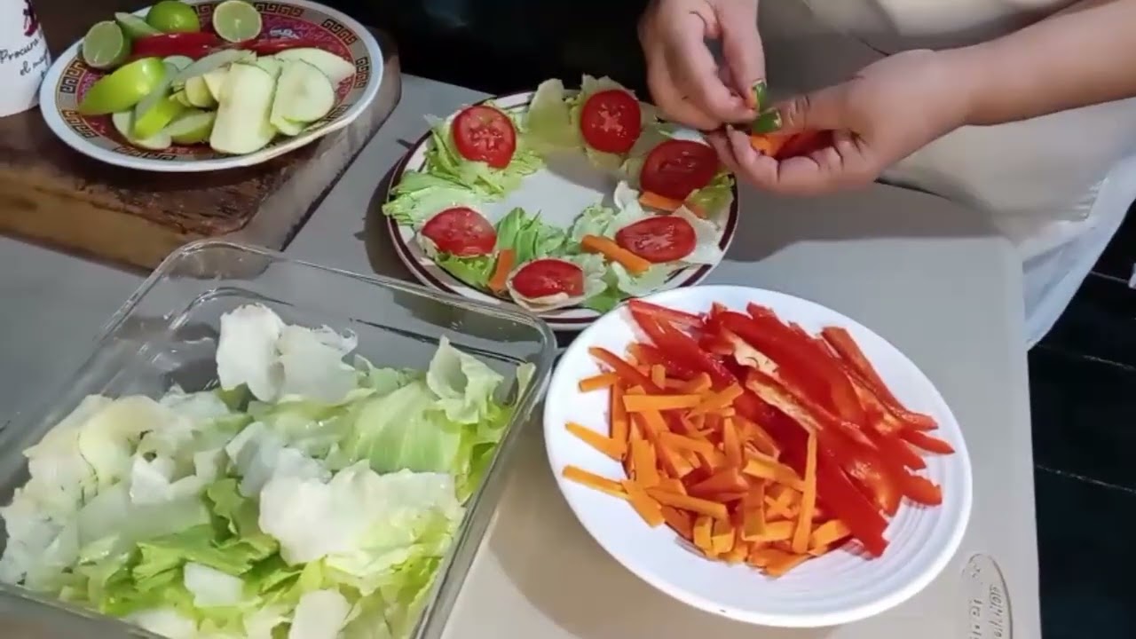 RECETA SANA: ENSALADA DE LECHUGA & LICUADO DE AVENA 👌🏻