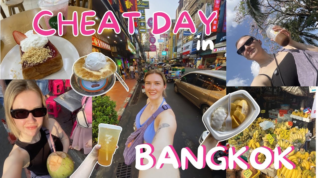 Целый день за едой в Бангкоке | + цены 💸 | От уличной еды 🥥 до кафе в Instagram