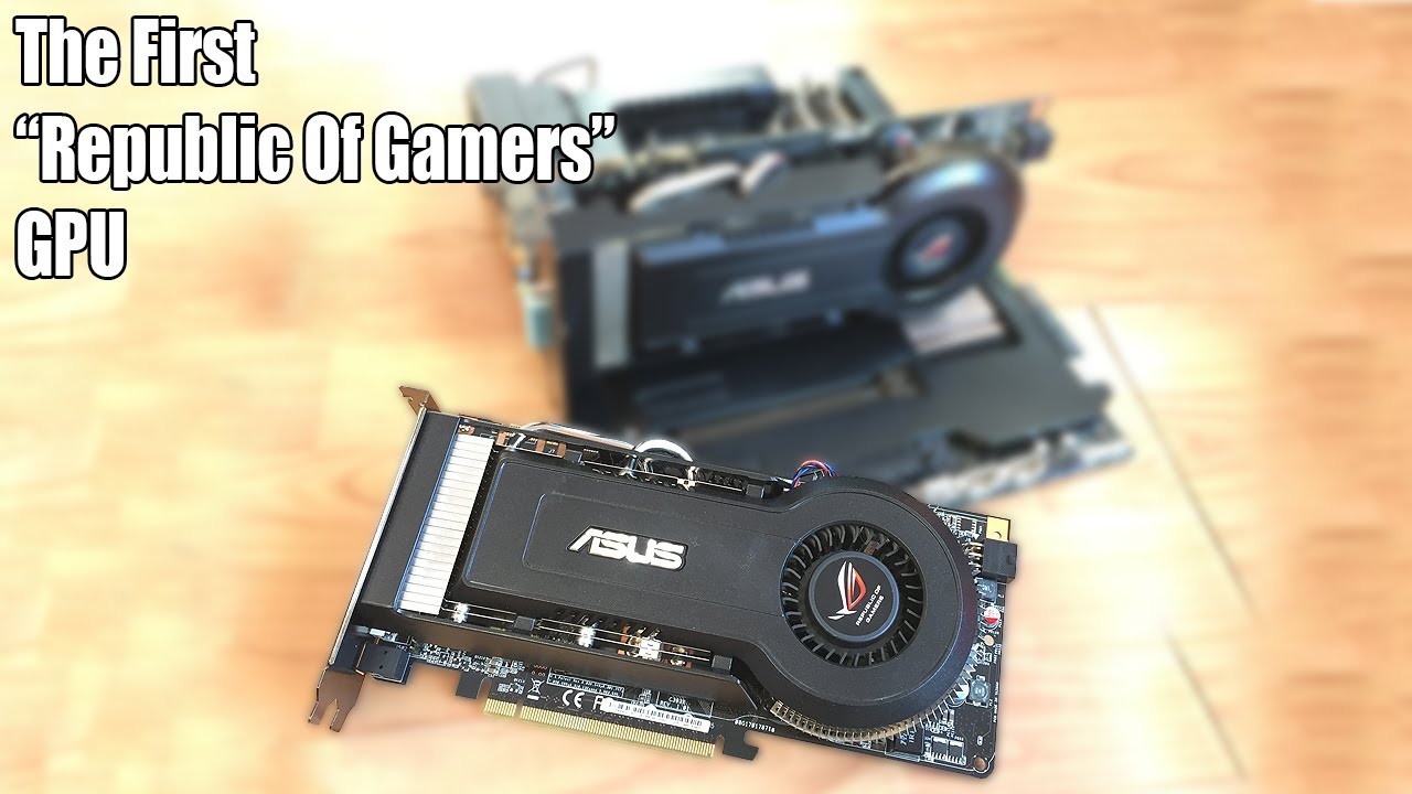 Rare Old Hardware | The First Asus ROG Graphics Card