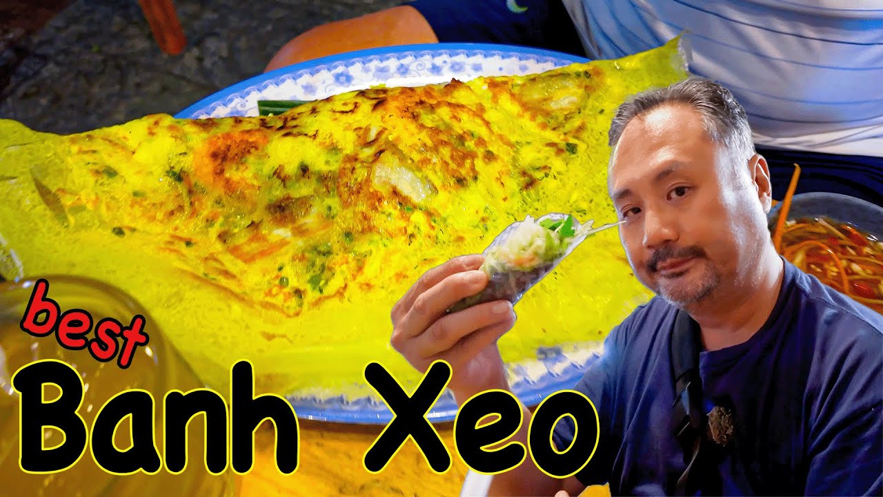 The Best Banh Xeo in Saigon Vietnam