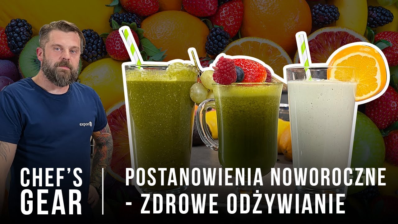 3 zdrowe koktajle dla zdrowia, poprawy sylwetki i lepszego samopoczucia | Chef's Gear Polska