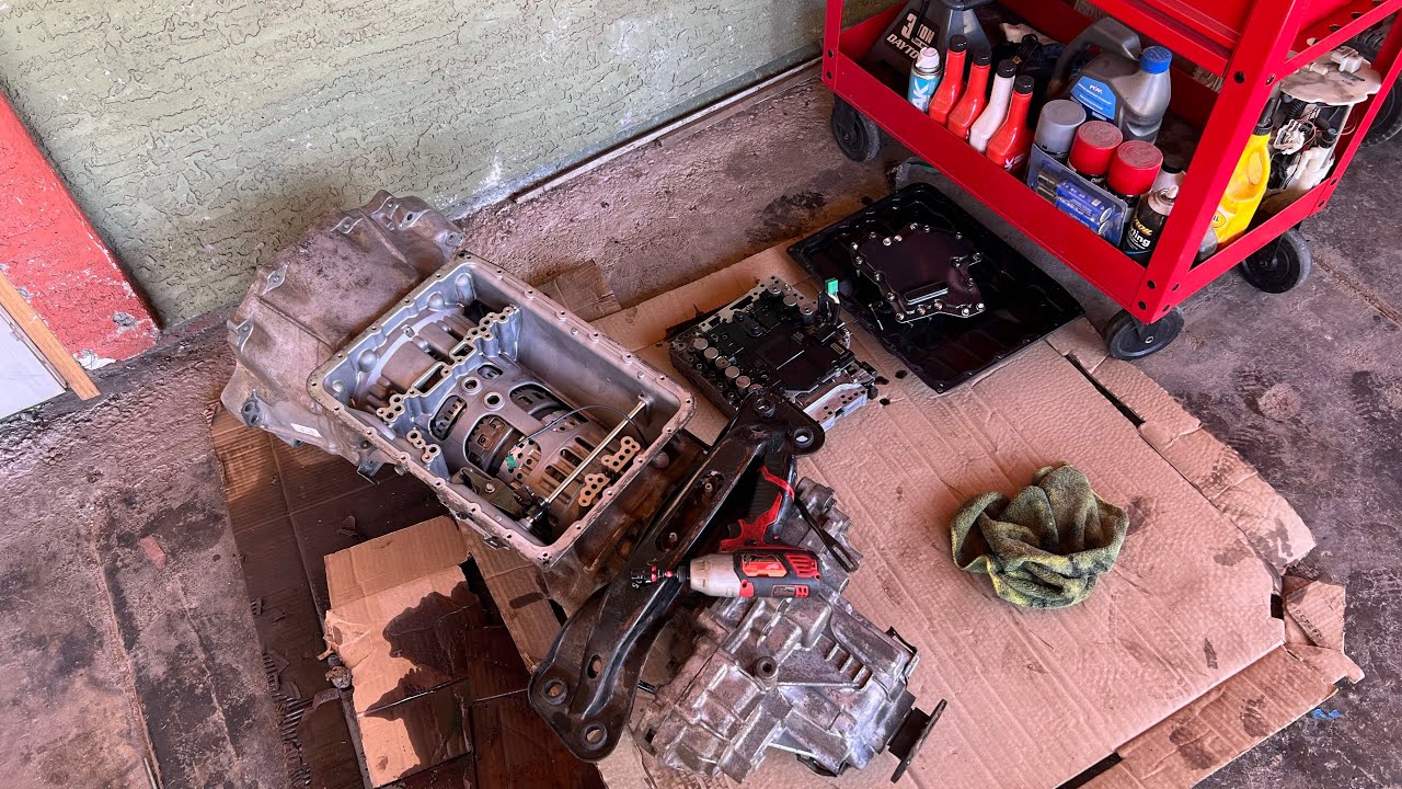 Infiniti q50 / AWD VR30 Transmission swap installed( part two)