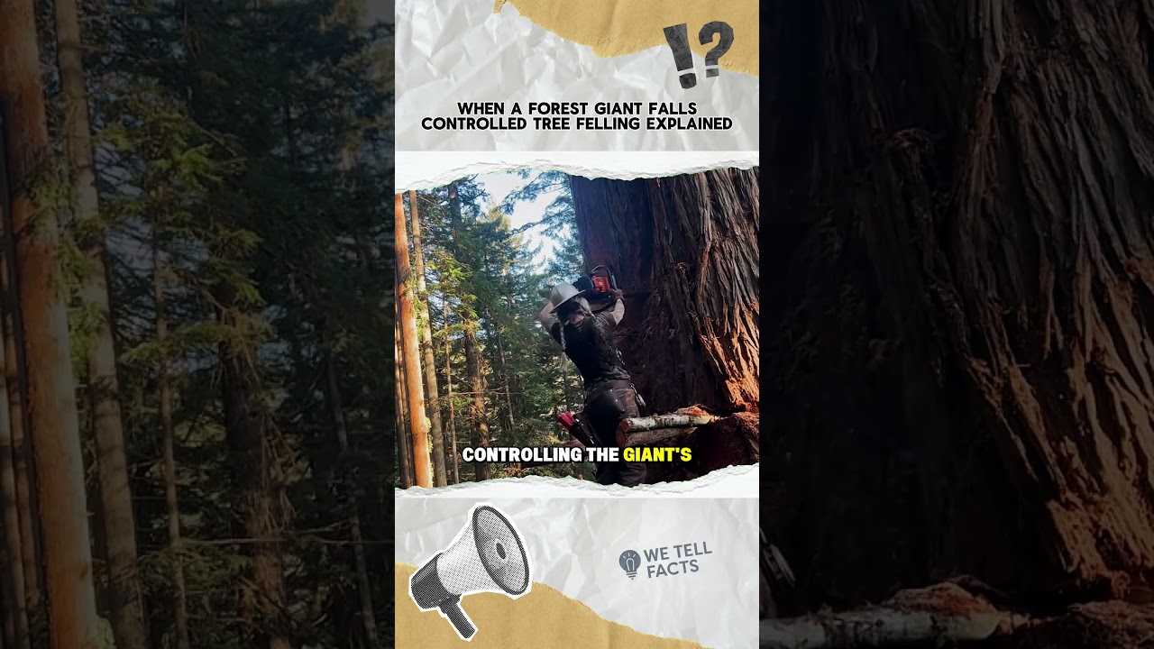 The Secret Technique Behind Felling Massive Trees