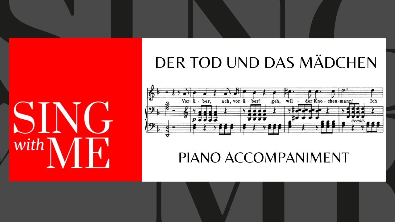 Der Tod und das Mädchen - Accompaniment - Schubert