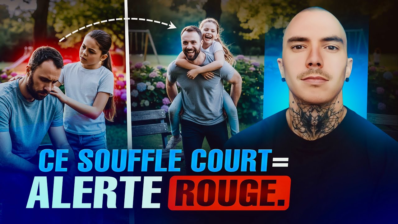 Si tu es déjà essoufflé après 2 minutes avec tes enfants, il est temps de réagir.