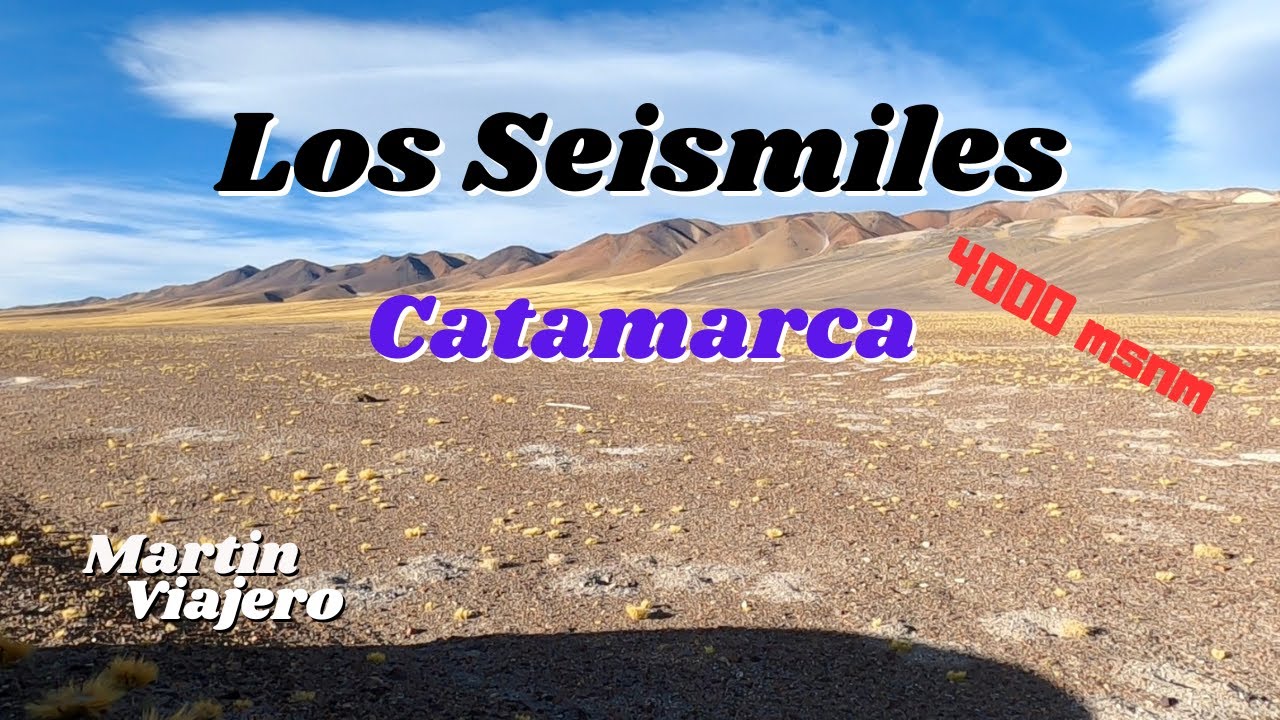 LOS SEISMILES | Ruta entre VOLCANES a 4000 metros de altura