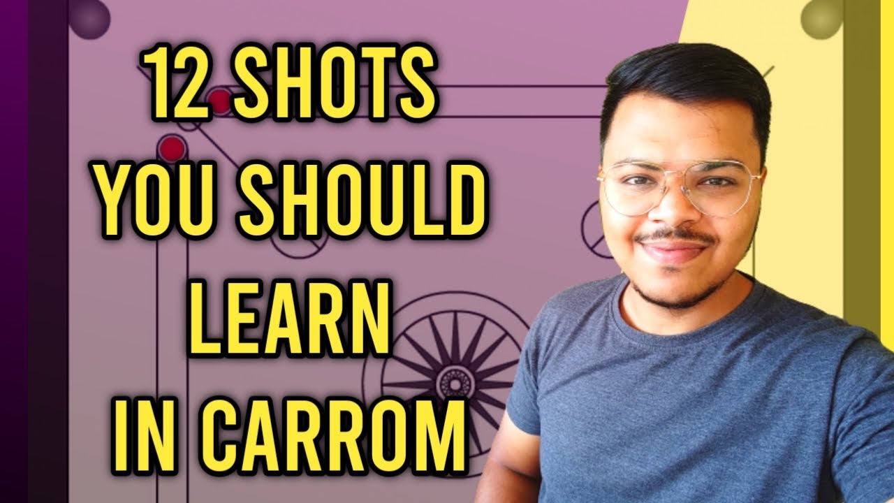 12 Strokes in Carrom Which you Must Learn | Strike & Pocket |