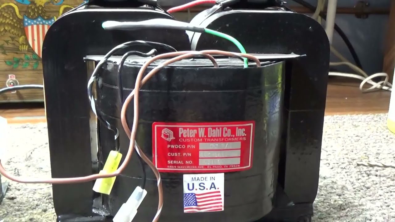 HV High Voltage Transformer side by side comparison: Heathkit SB-220 and Ameritron AL-82