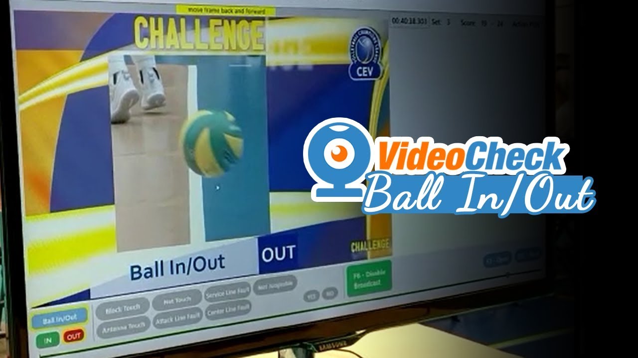 VideoCheck ball IN/OUT
