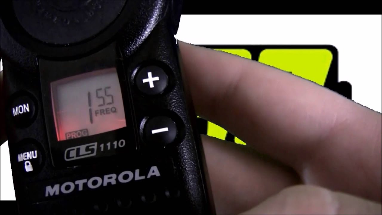How to Program the Motorola CLS1110