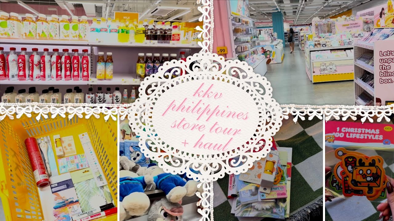 KKV PHILIPPINES STORE TOUR + HAUL  💌 | stationery shopping vlog + haul 🛒 🧾