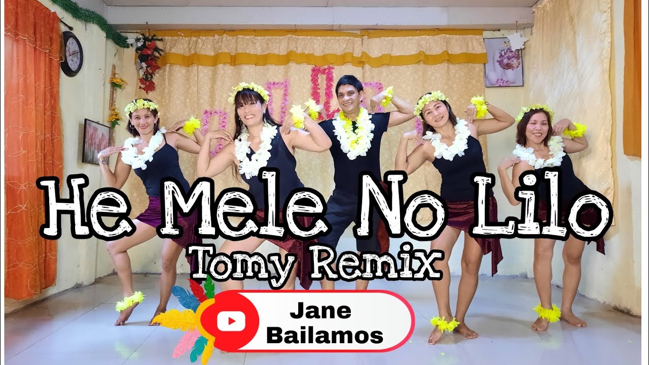 Mark Kealiʻi Hoʻomalu|He Mele No Lilo|Tomy Remix|Hula Dance|jane bailamos|Choreography