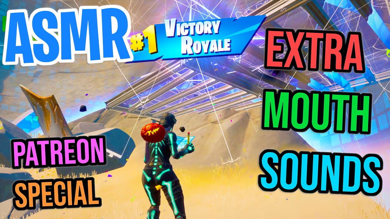 ASMR Gaming 😴 Fortnite EXTRA Relaxing Mouth Sounds Satisfying Repetitive Whispering Triggers 🎮🎧 💤
