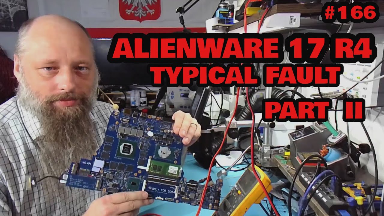 166 | Alienware 17 R4 Repair Part 2 (Dead CPU)