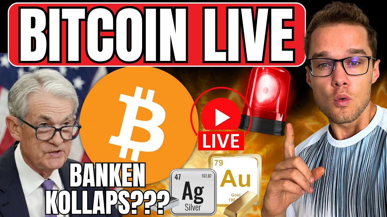 🚨KOLLAPS SZENARIO!🚨 MARKTANALYSE LIVE! Bitcoin Gold Silber!
