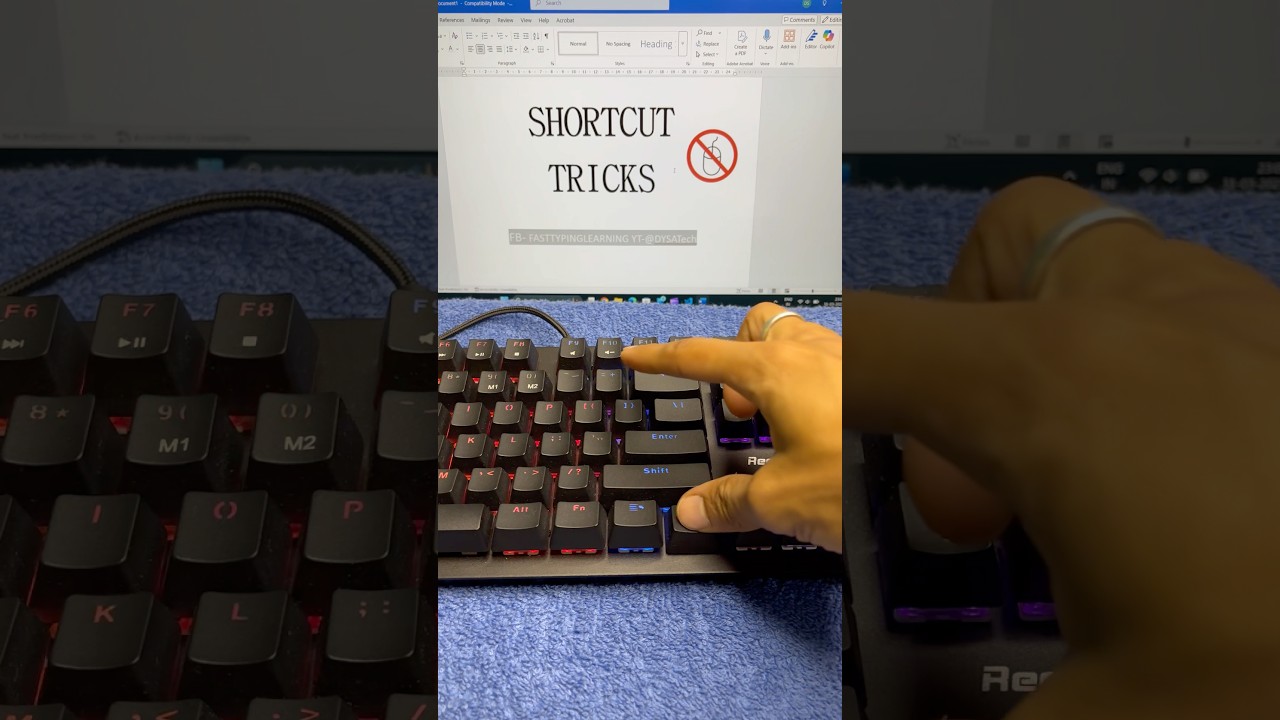 Computer Shortcut key for zoom in zoom out #keyboard #shortcutkeys #tricks #trending #words