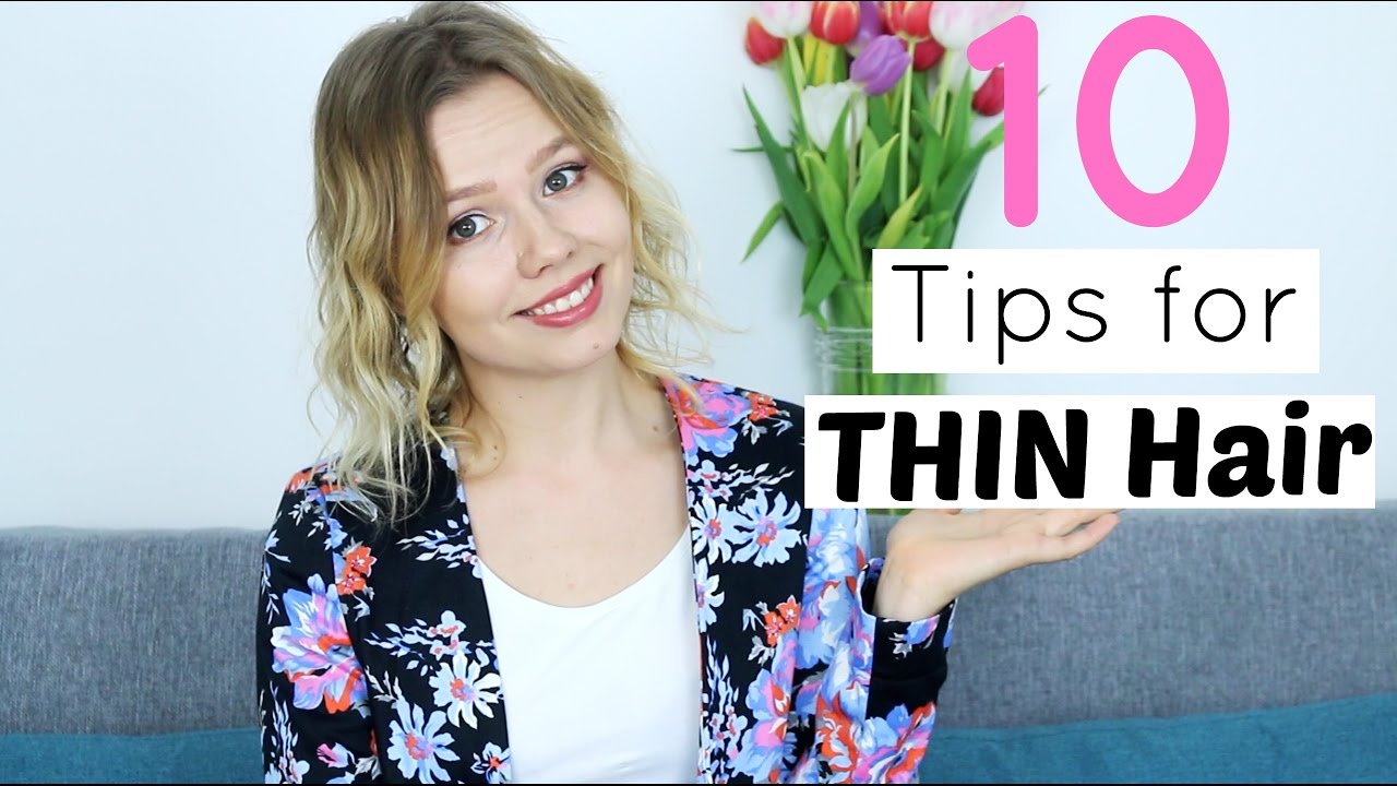 10 Thin Hair Tips | Kia Charlotta
