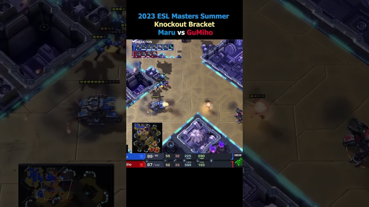 Maru vs GuMiho ESL SC2 Masters Summer 2023 Finals Knockout Bracket Part 23 