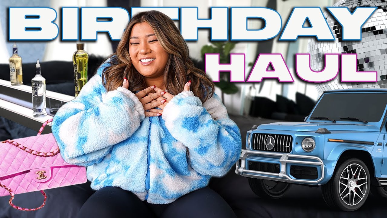 WHAT I GOT FOR MY 28TH BIRTHDAY!! *luxury haul*