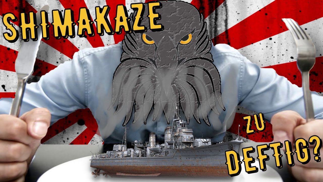 World of Warships Legends - SHIMAKAZE - Legendär - zu deftig? [deutsch/ gameplay]