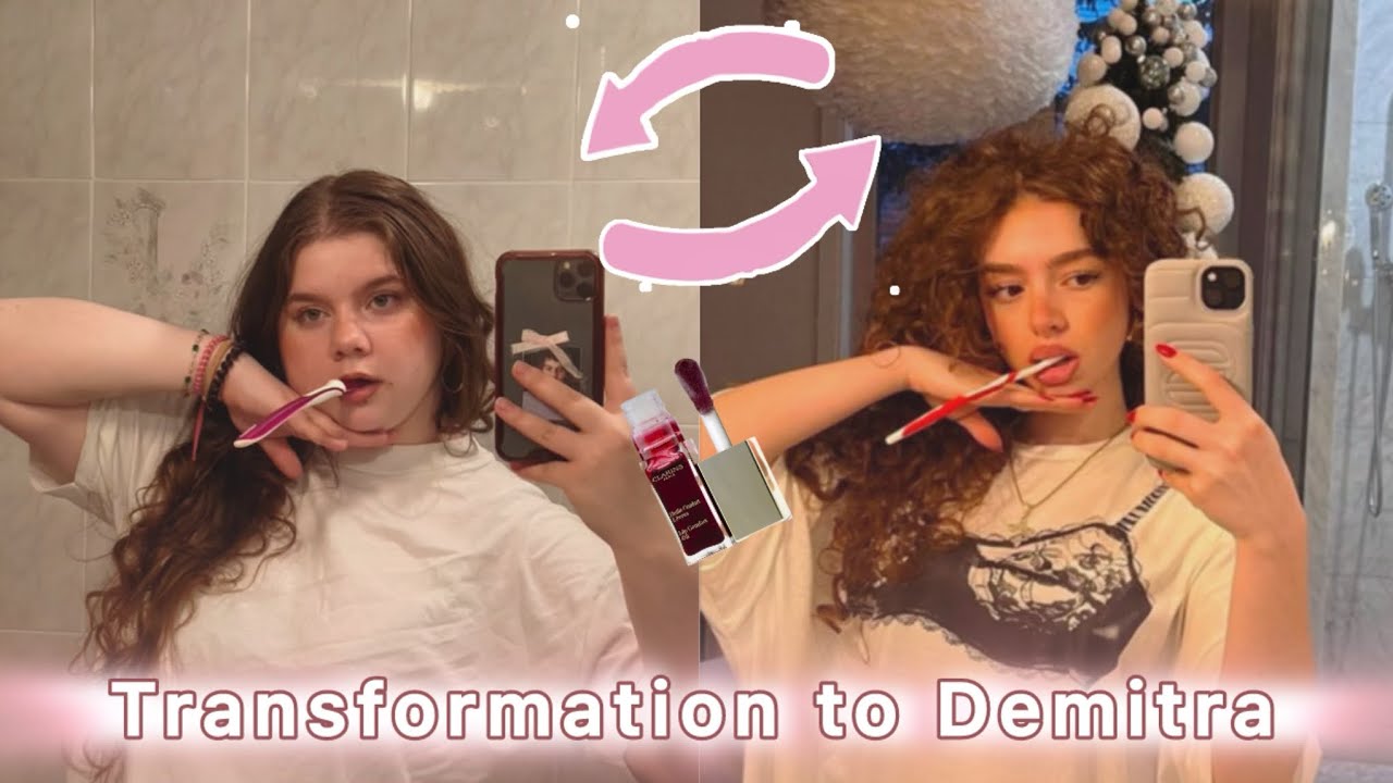 Tutorial on Demitra Kalogeras makeup./in English 👩🏽‍🦱💄🫦