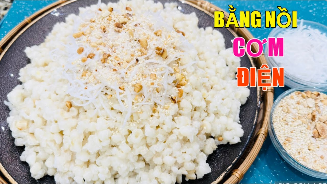 Cách Nấu Xôi Bắp NHÃO Nước Cốt Dừa BẰNG NỒI Cơm Điện Từ Bắp Chà Vừa Ngon Vừa Dẻo Ngon Tuyệt