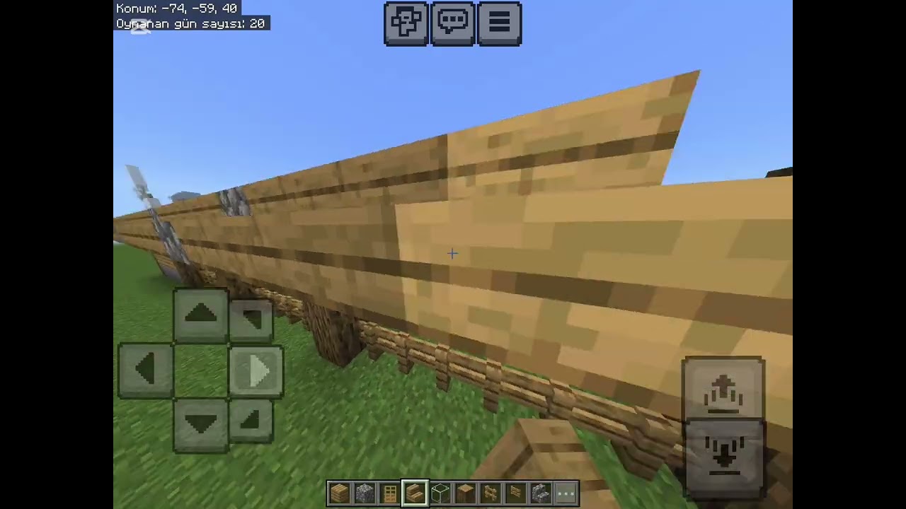 Kolay şekilde ahır yapımı Minecraft 