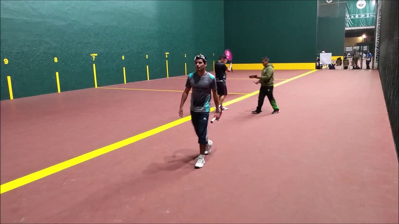 Frontenis Club España 2019 Arne vs Charro