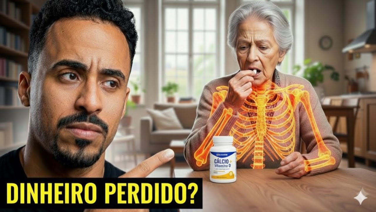Por que seus OSSOS continuam FRACOS mesmo tomando CÁLCIO?