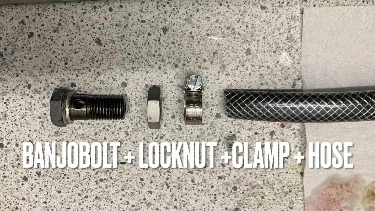722.6 Transmission flush at return line banjo bolt