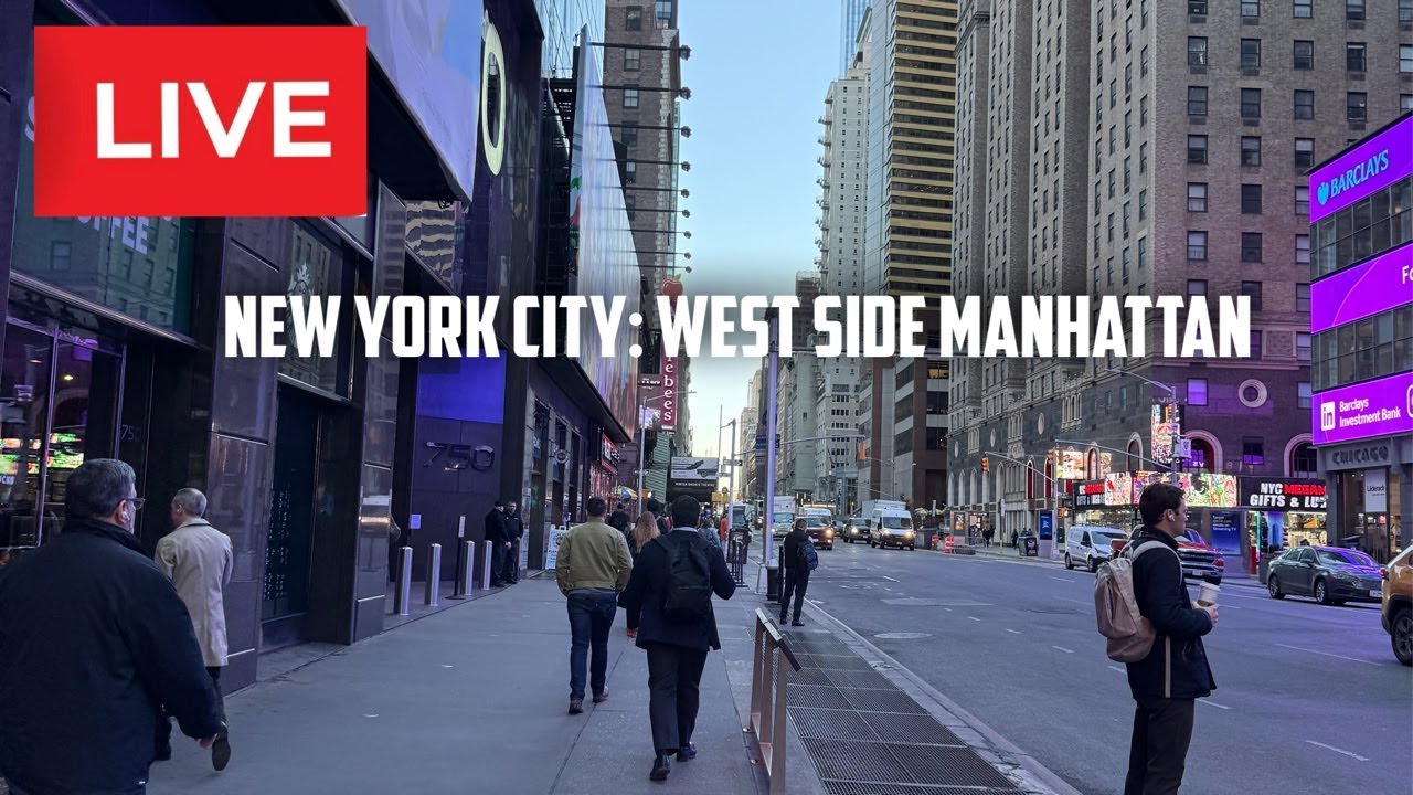 New York City: West Side Manhattan Live