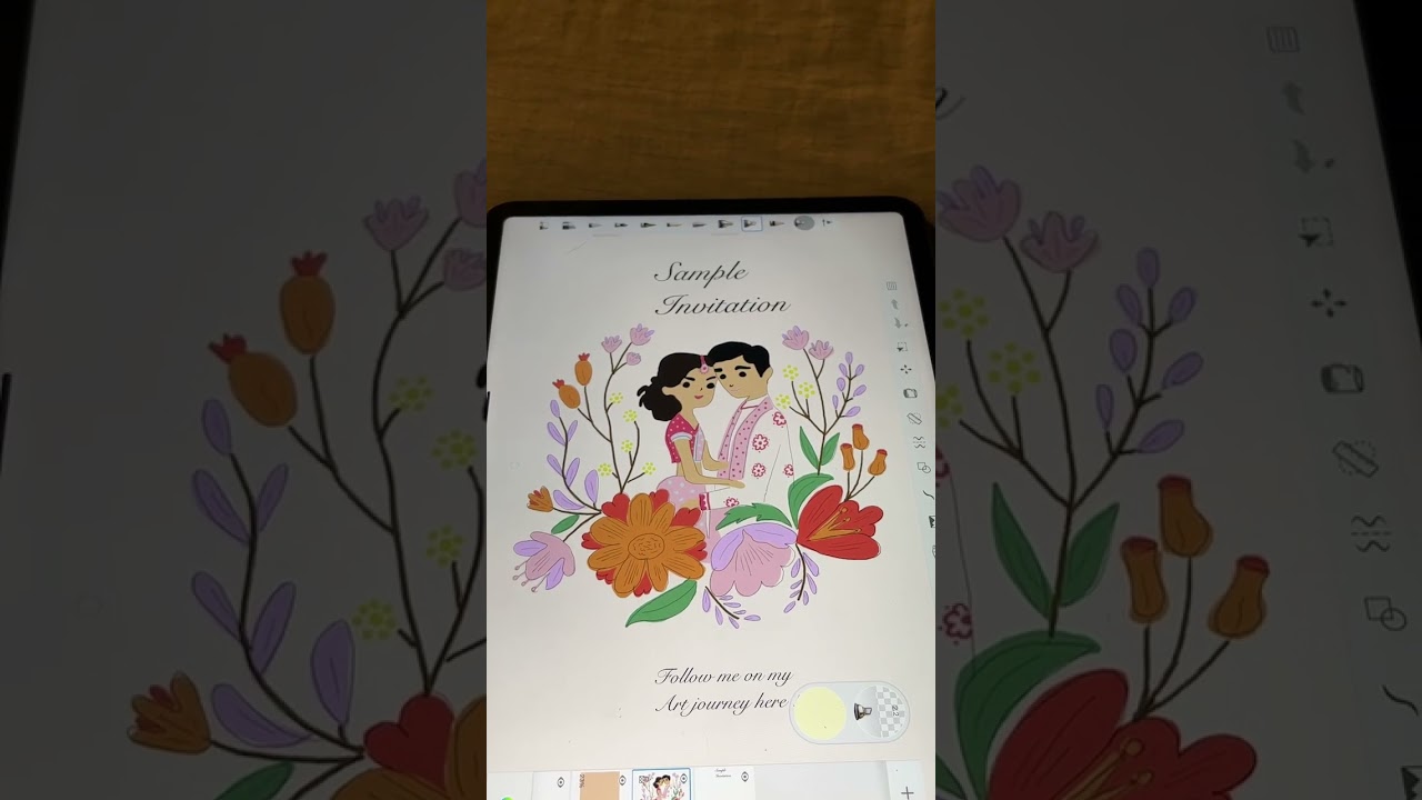 Invitations coming up 💐 I love digital invitations and you can print them and add it to your decor!