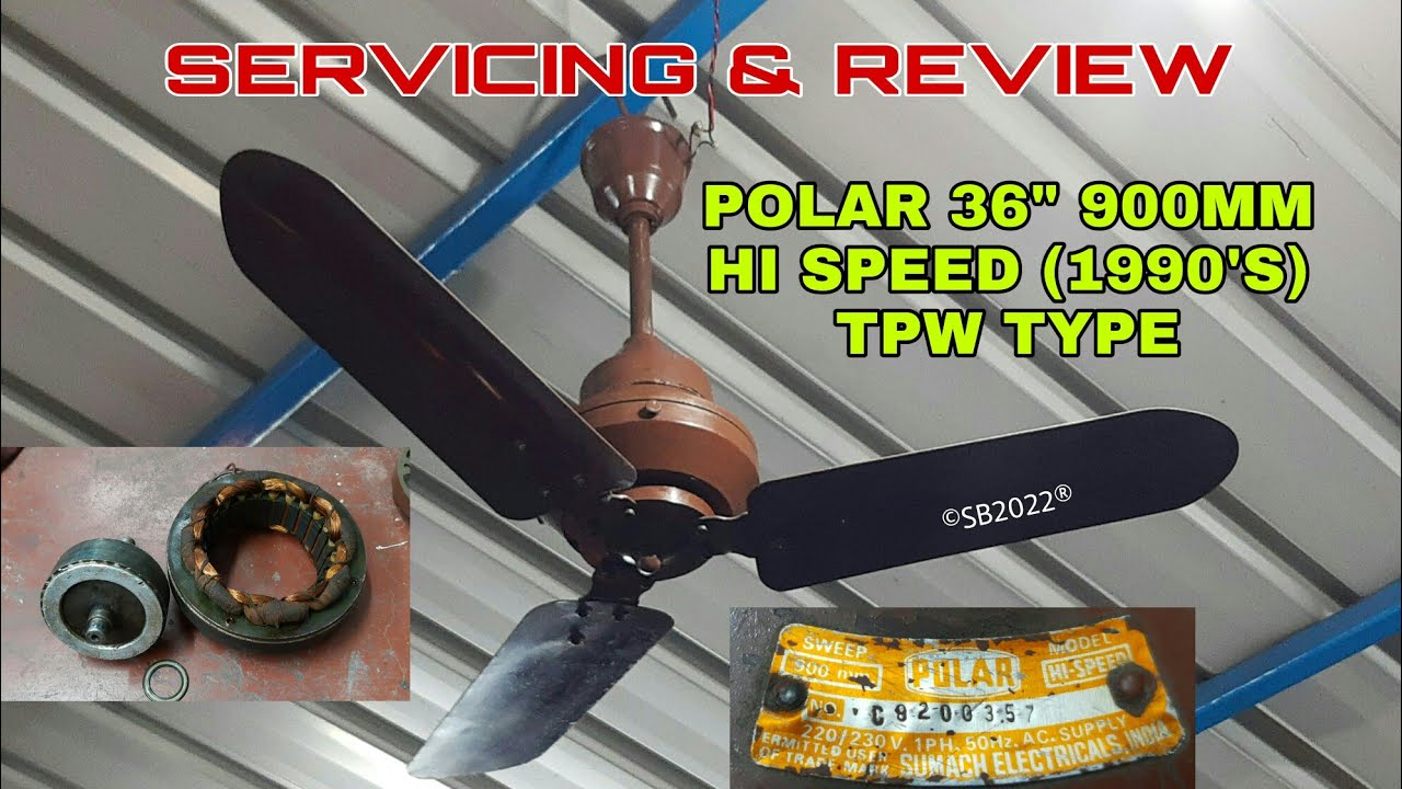 POLAR 36" HI SPEED 1990-х годов (тип TPW) ОБСЛУЖИВАНИЕ И ОБЗОР