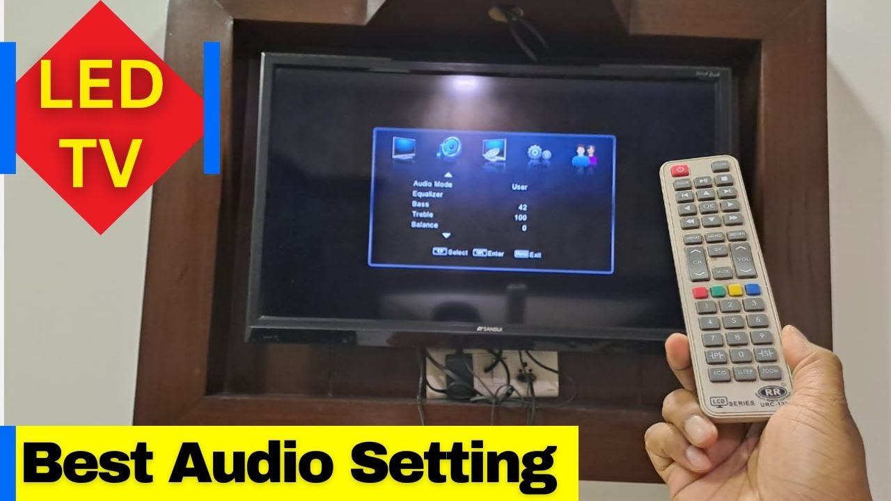 Best Sound Settings For TV | Audio Setting For Smart TV | How To Do Audio Setting In LED TV