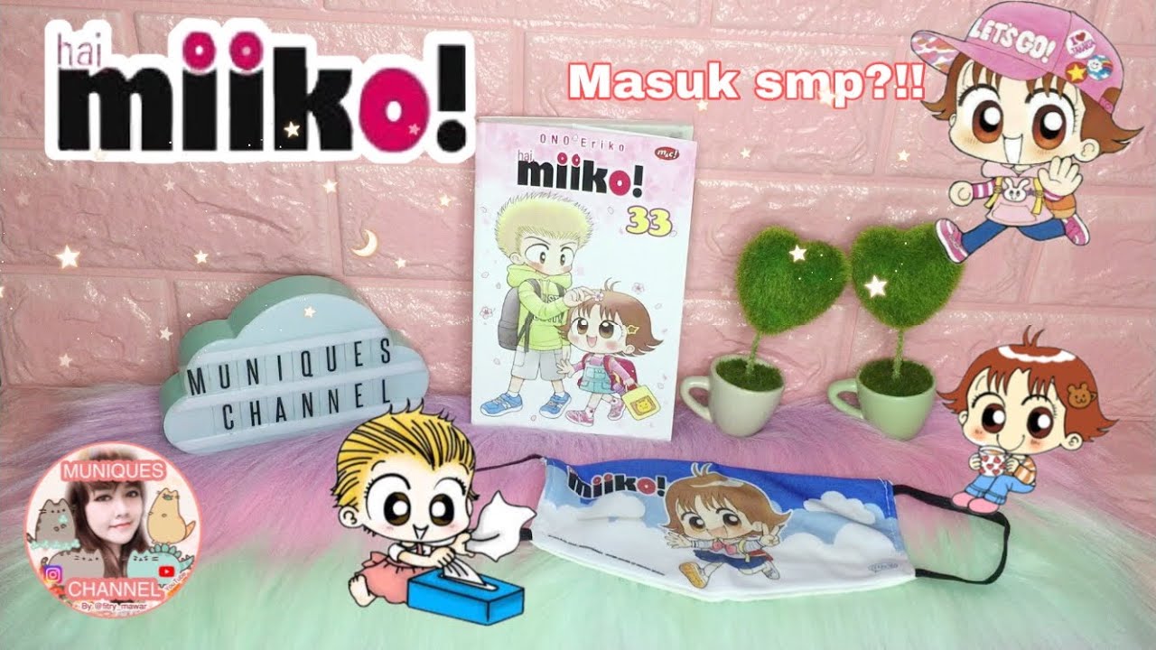 Review Komik Hai Miiko 33 Terbaru Berhadiah Masker Lucu | Kocchi Muite Miiko 33 Manga