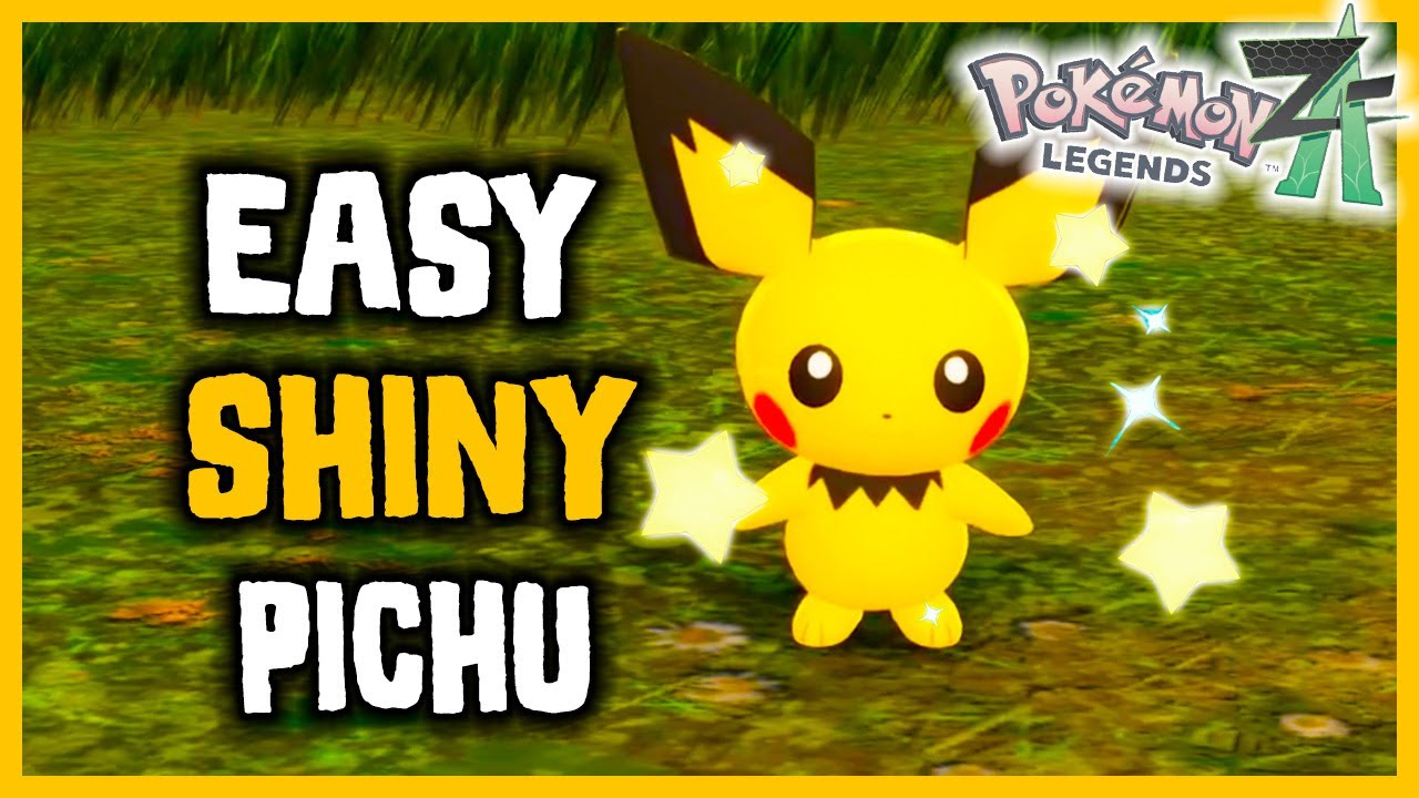 Как легко получить БЛЕСТЯЩЕГО ПИЧУ &ndash; Pok&eacute;mon Legends Z-A ⚡💛