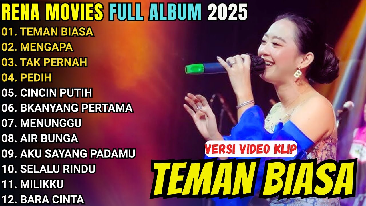 TEMAN BIASA - RENA MOVIES FULL ALBUM TERBARU 2025 || MAHESA MUSIK FULL ALBUM TERBARU 2025