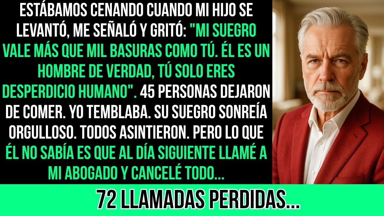 En El Jantar, Mi Hijo Gritó: 