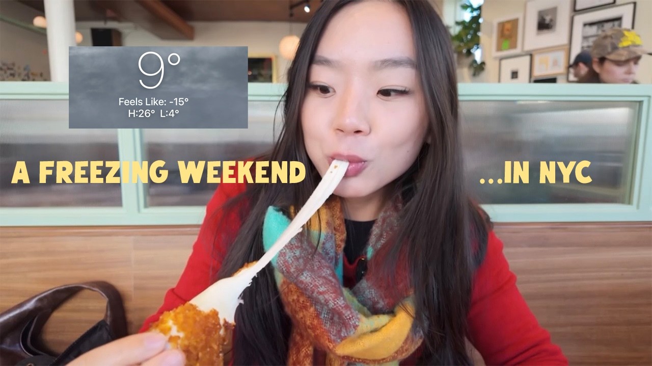 a freezing weekend in NYC: I refuse to stay home