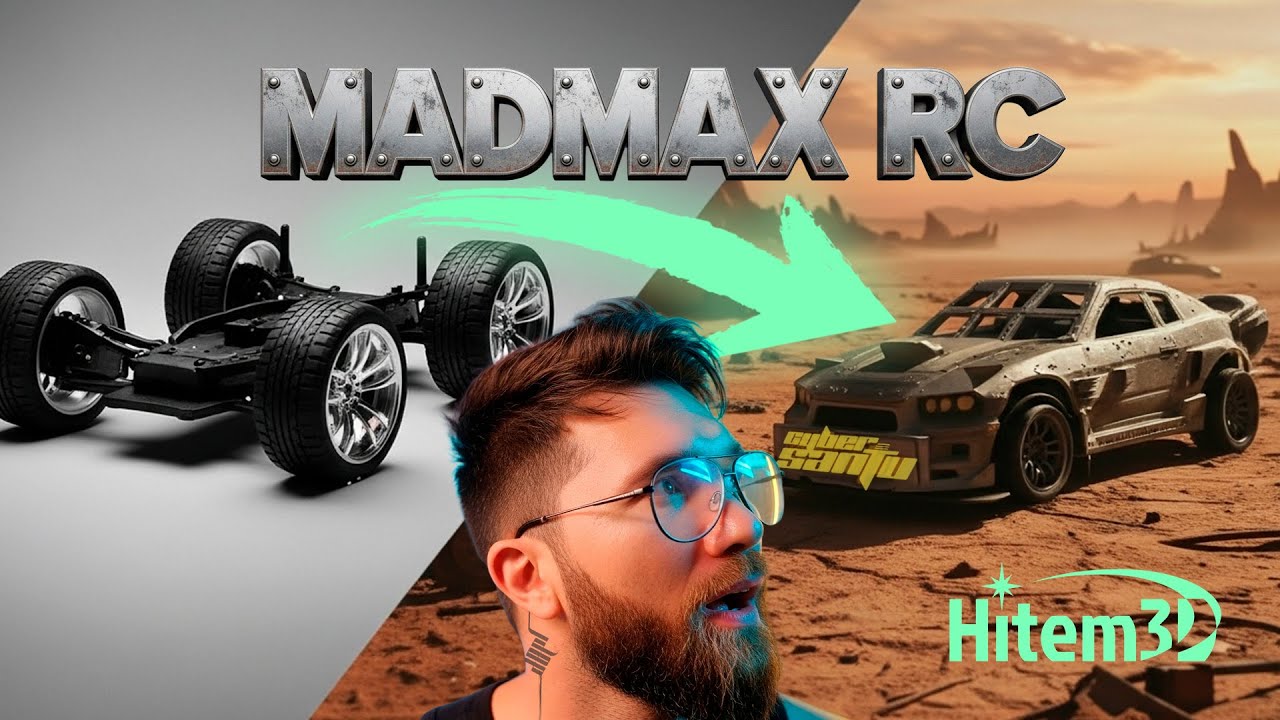 Criei um Carro do Mad Max com Hitem 3D (Ficou Brutal!)