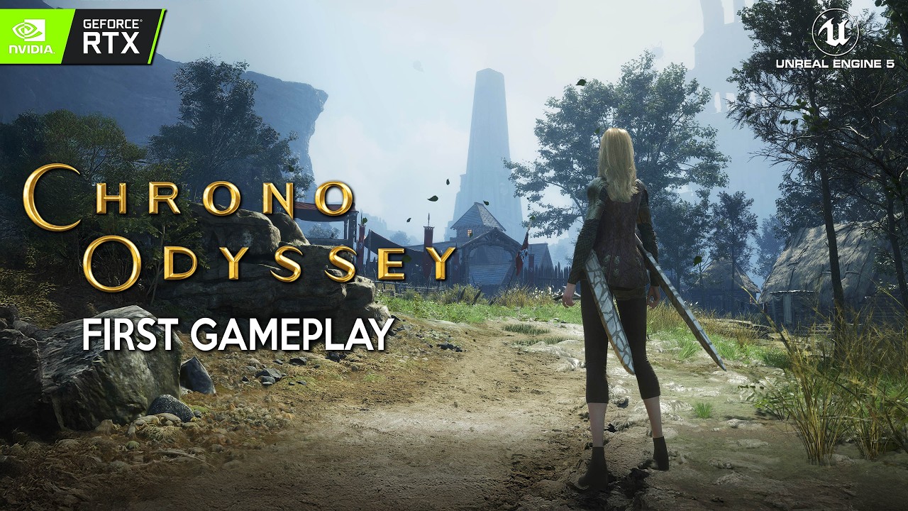 CHRONO ODYSSEY First Closed Beta Gameplay | New OPEN WORLD RPG with NEXT-GEN Graphics coming in 2025