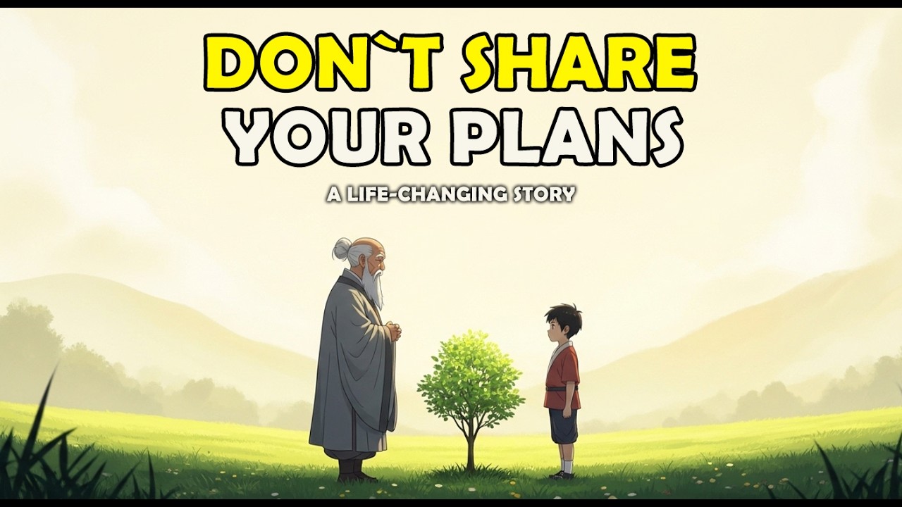 Stop Sharing Your Plans: How Silence Helps Your Dreams Survive | Powerful Life Story