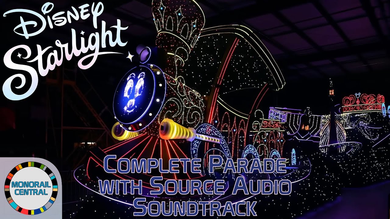 Disney Starlight Parade w/ Source Soundtrack | Walt Disney World 2025